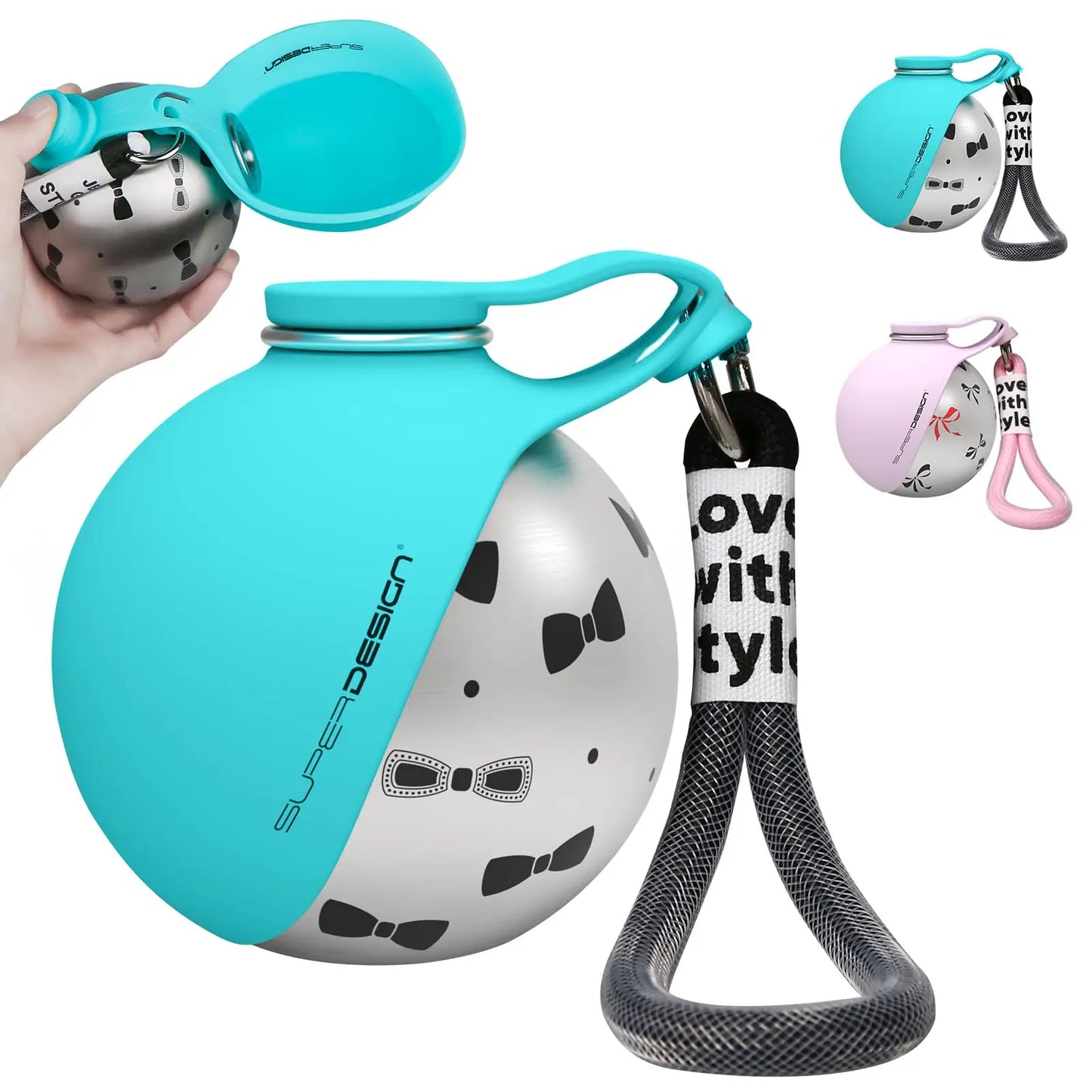 Portable Dog Water Bottle – Leak Proof Travel Dispenser for Small Dogs