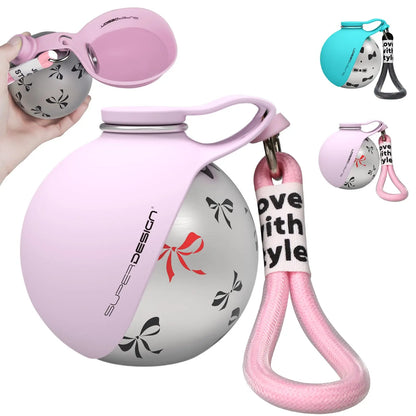 Portable Dog Water Bottle – Leak Proof Travel Dispenser for Small Dogs