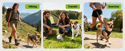 Portable Dog Water Bottle – Leak Proof Travel Dispenser for Small Dogs