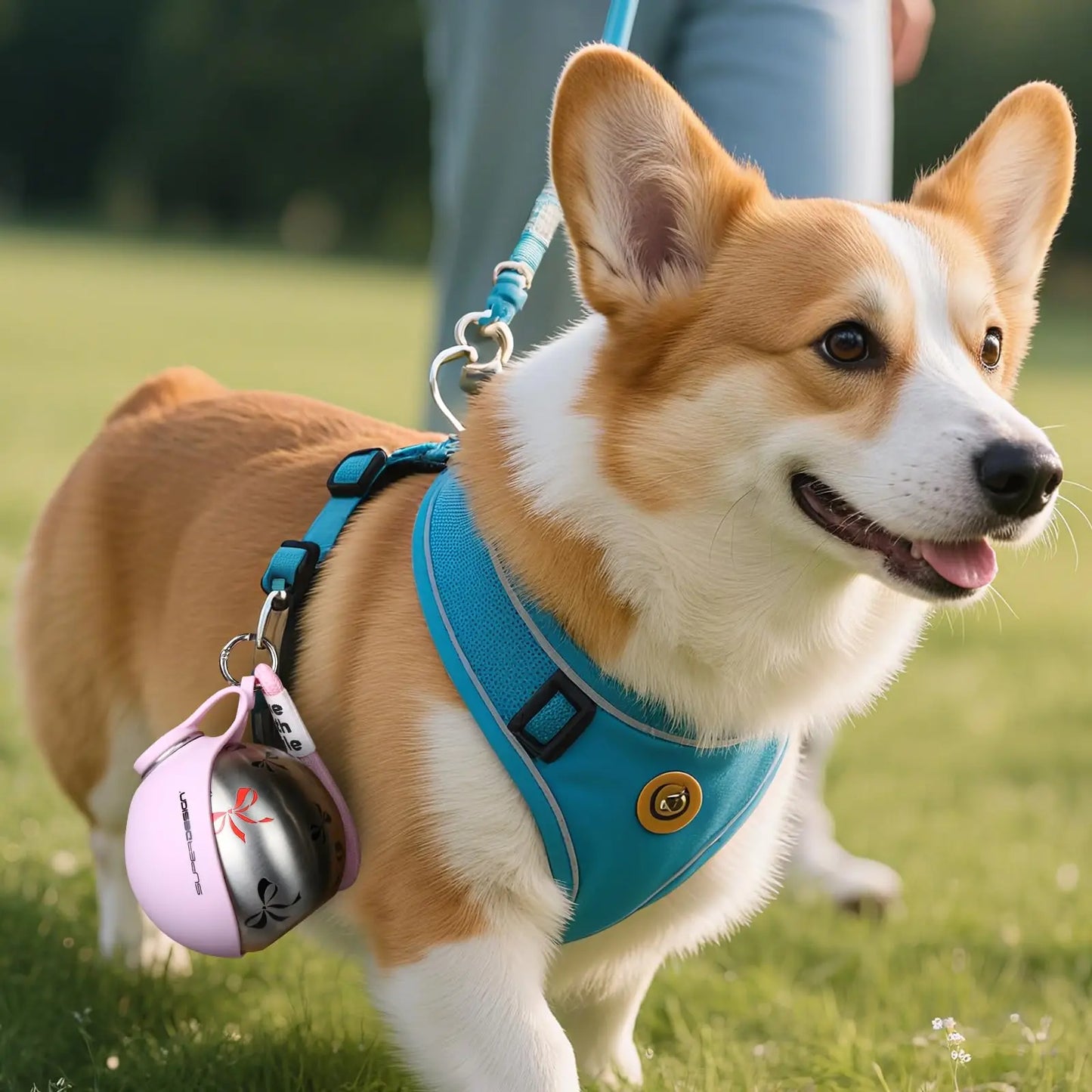 Portable Dog Water Bottle – Leak Proof Travel Dispenser for Small Dogs