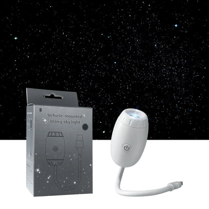 LED star projector for car aesthetic lighting