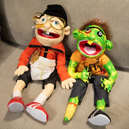 Jeffy Hand Puppet | SML Characters | Soft Plush Open Mouth Muppet Toy
