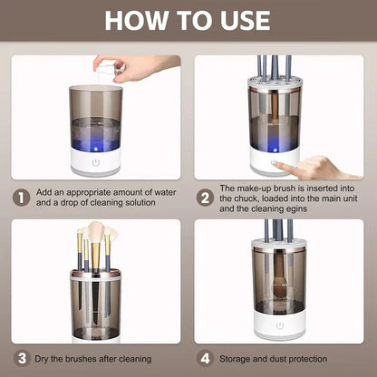 Electric Makeup Brush Cleaner & Dryer