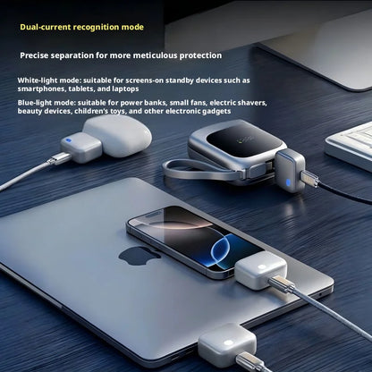 Smart Auto-Off USB Charger Protector – Overcharge & Battery Health Guard