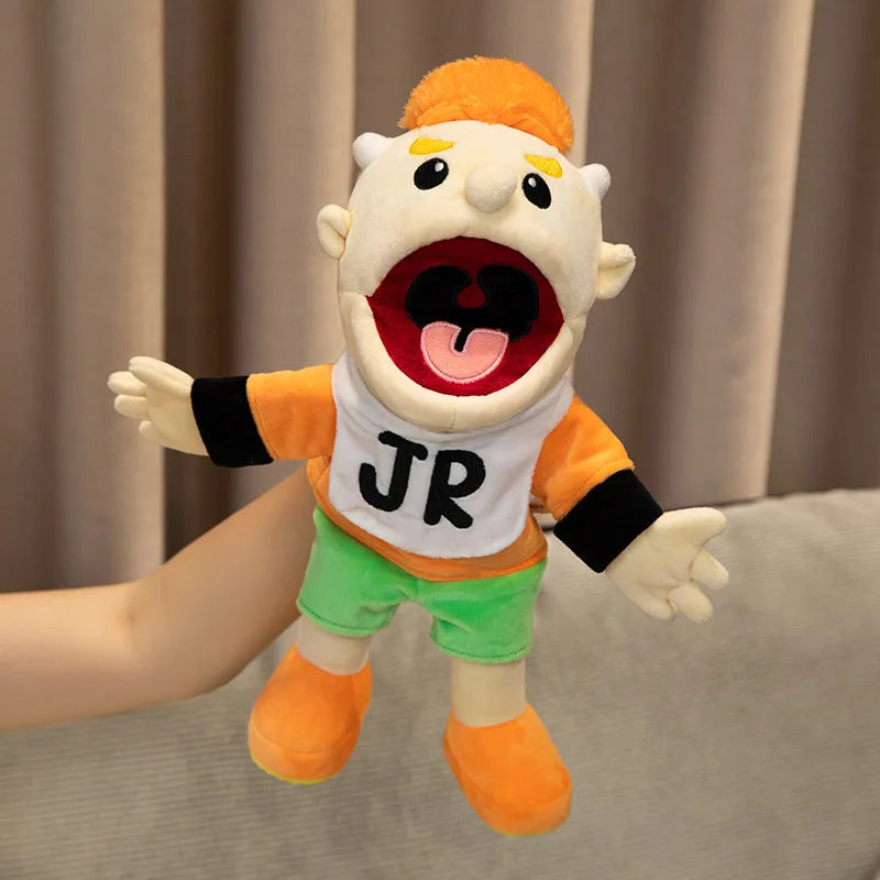 Jeffy Hand Puppet | SML Characters | Soft Plush Open Mouth Muppet Toy