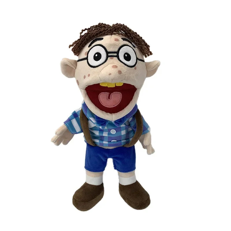 Jeffy Hand Puppet | SML Characters | Soft Plush Open Mouth Muppet Toy