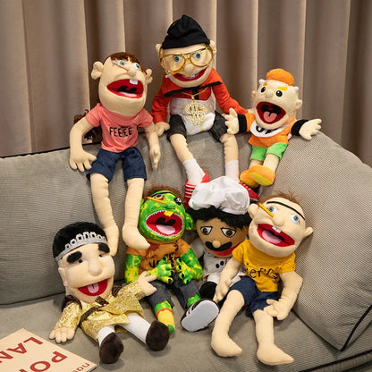 Jeffy Hand Puppet | SML Characters | Soft Plush Open Mouth Muppet Toy