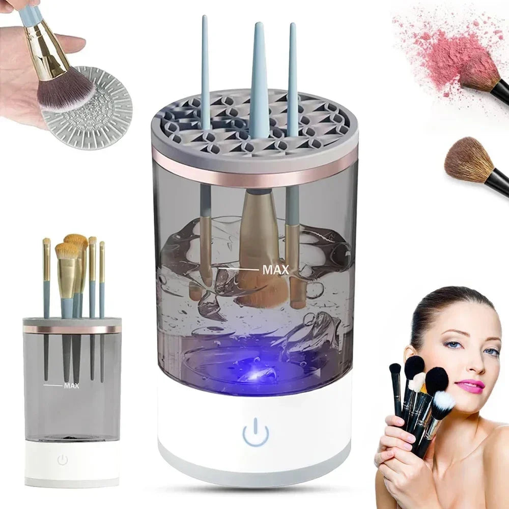 automatic brush cleaner