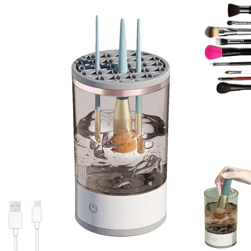 electric makeup brush cleaner